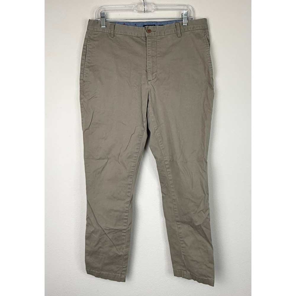 Southern Marsh Men's Flat Front Chino Work Pants Tauper Size 34 Preppy